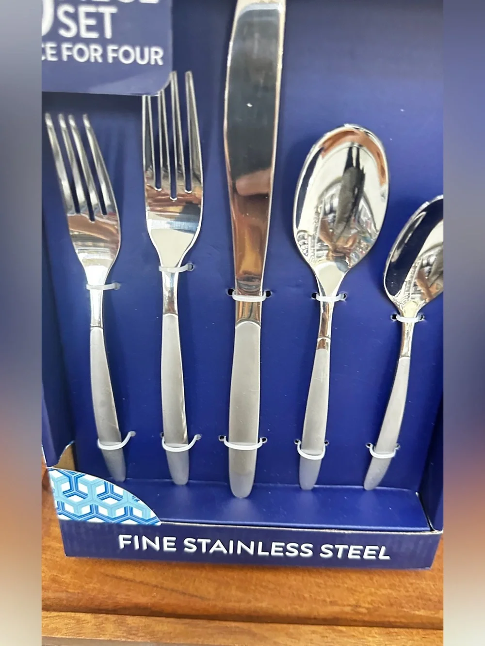 Jonathan Adler Silver Stainless Steel 20-Piece Flatware Set
